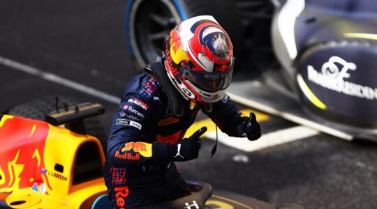 Lawson disqualified, Ticktum wins